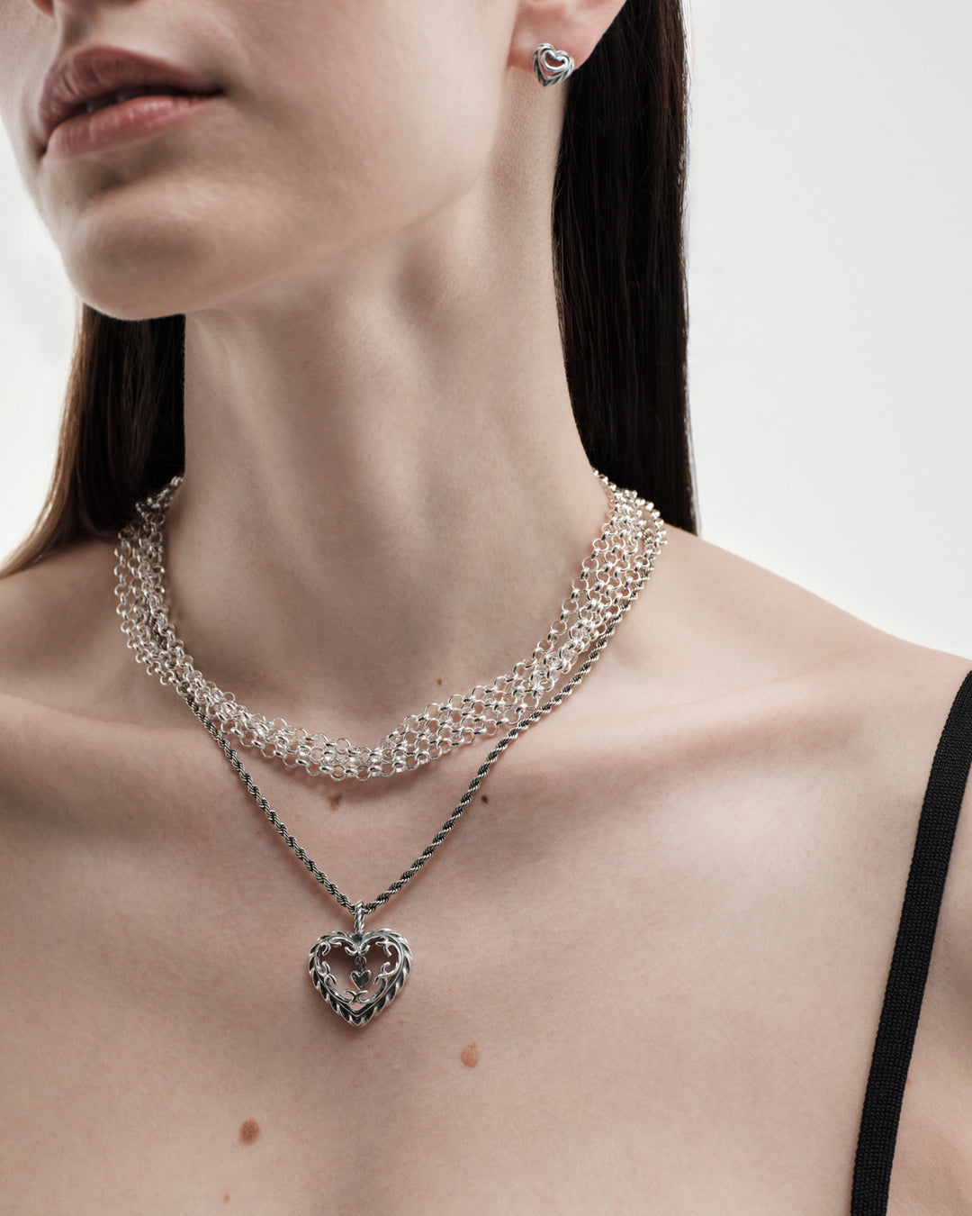 Maiden of the North Necklace silver