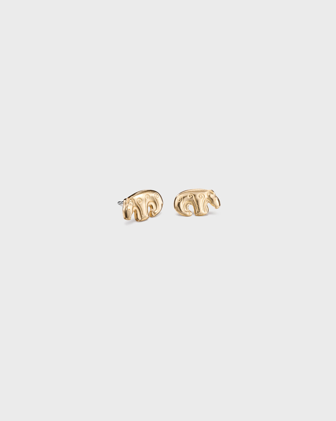 Kalevala Bear earrings bronze