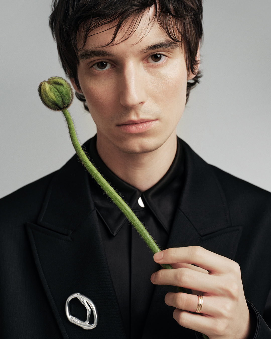 Heritage Ring Wide white gold