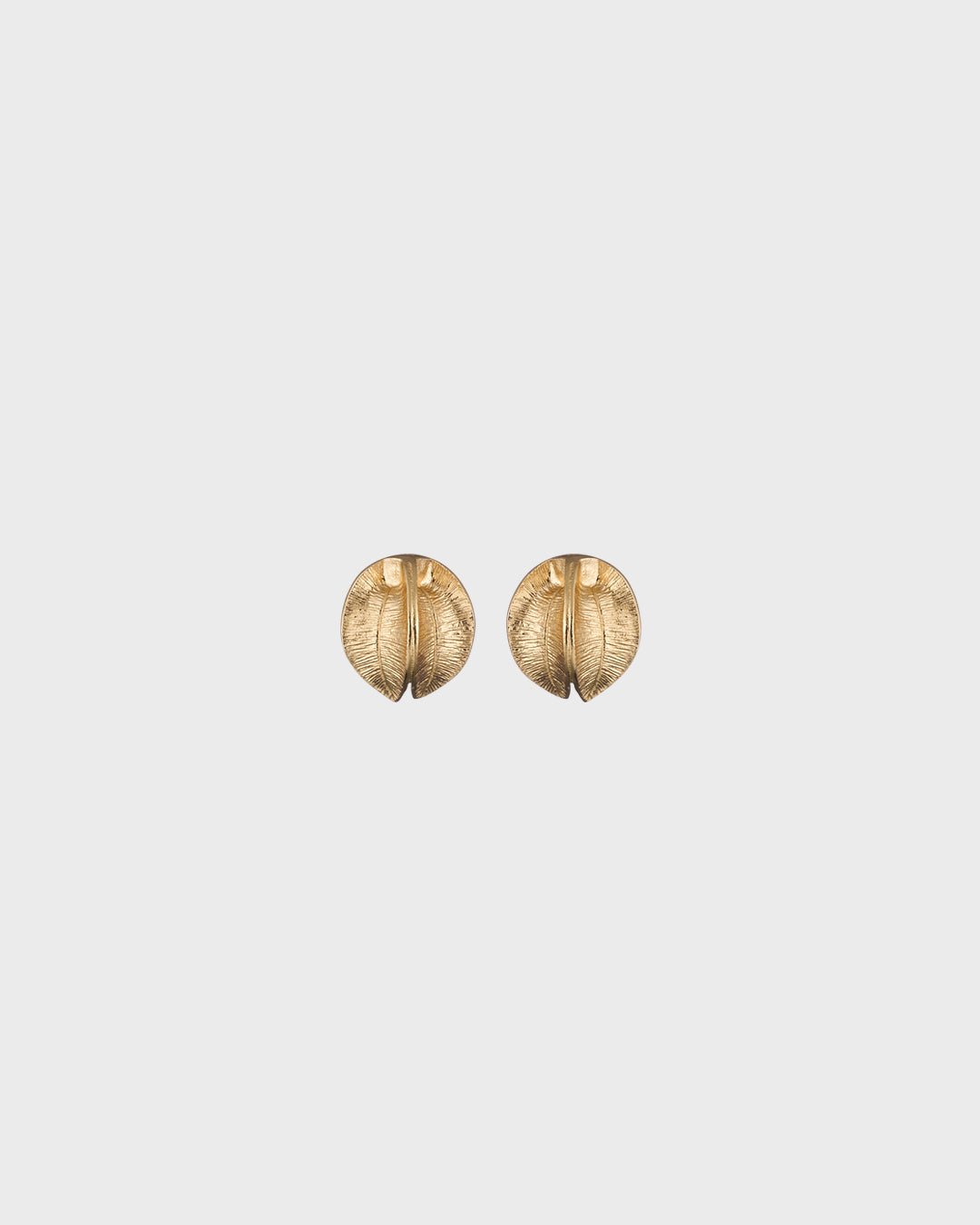 Held Snowflake stud earrings bronze