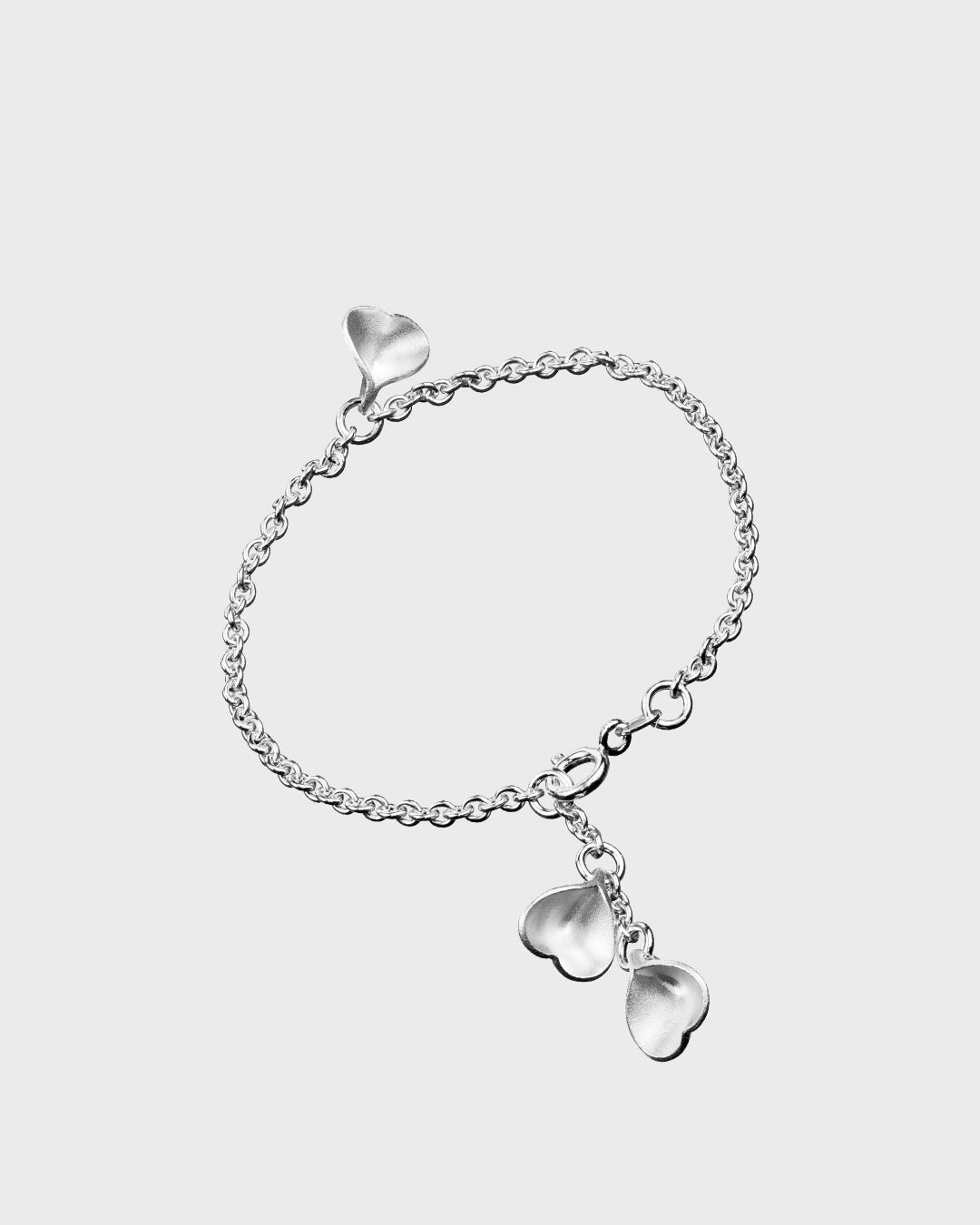 Pidetty Made in Helsinki Eira -rannekoru hopea