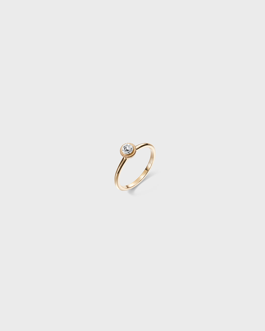 Valittu-sormus 1x0,25ct kulta
