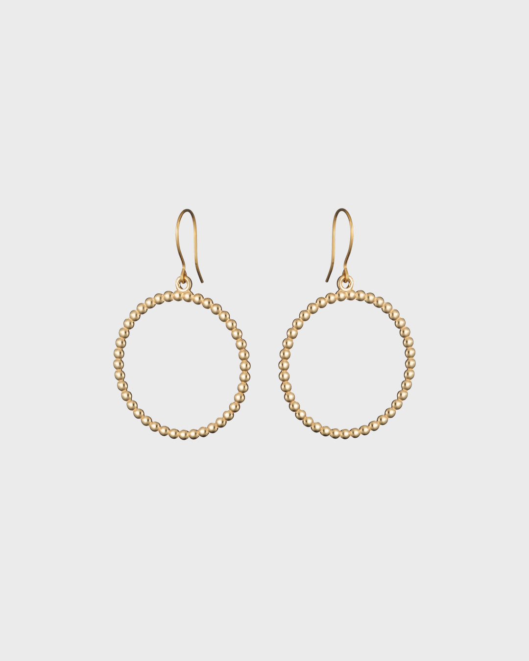 Pidetty Valoisa-korvakorut iso pronssi