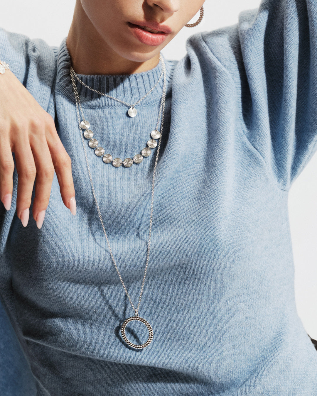 Valoisa-riipus hopea