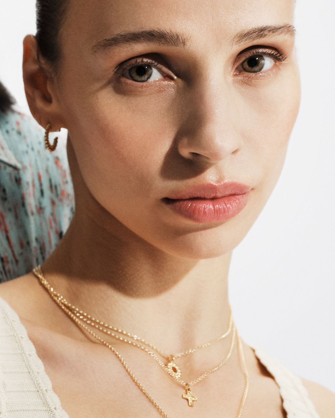 Circle of Light Earrings bronze