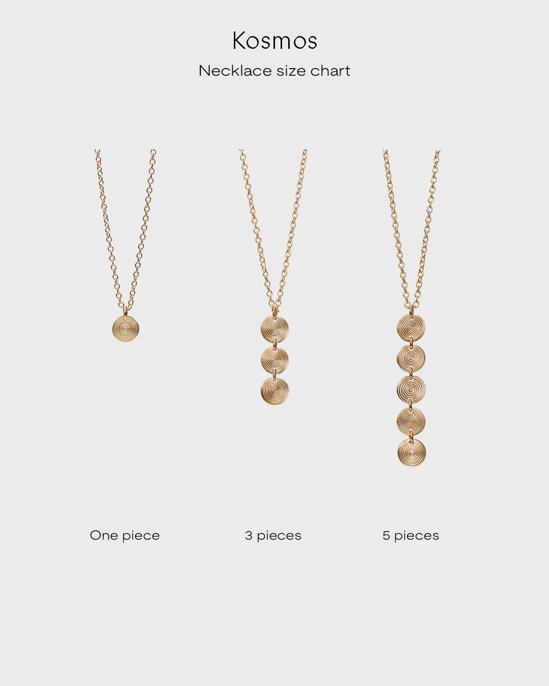 Kosmos-riipus 1 osa pronssi