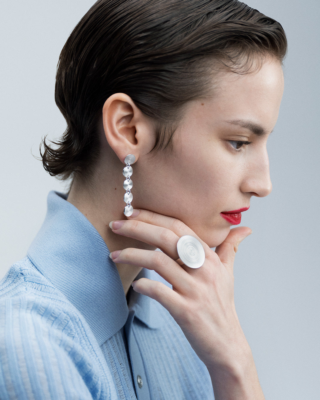 Kosmos-korvakorut 5 osaa pronssi