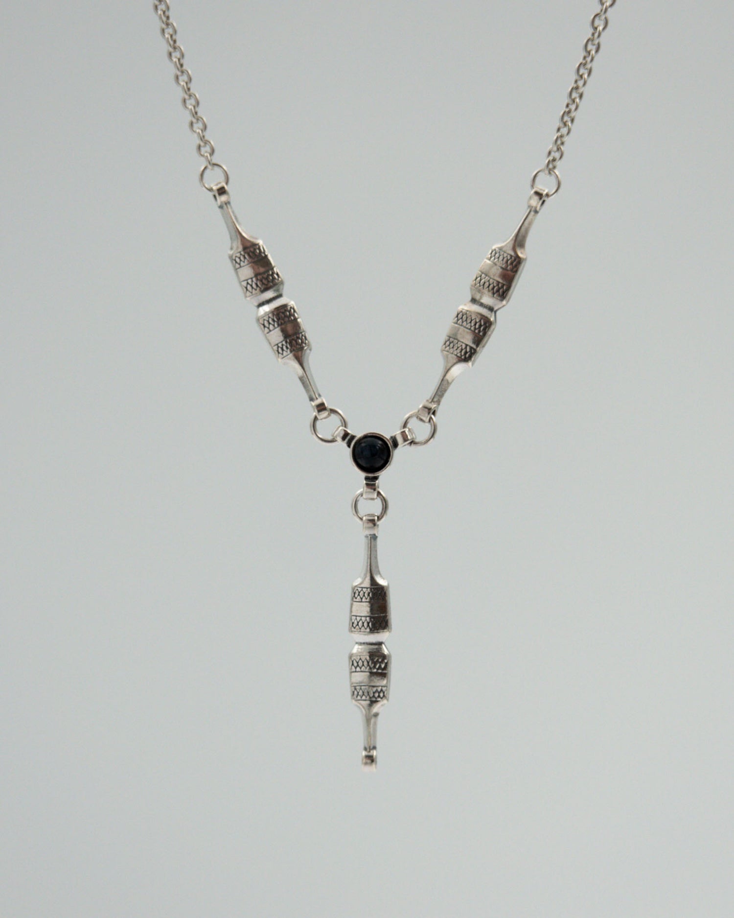 Kept Spinner necklace 45 cm silver