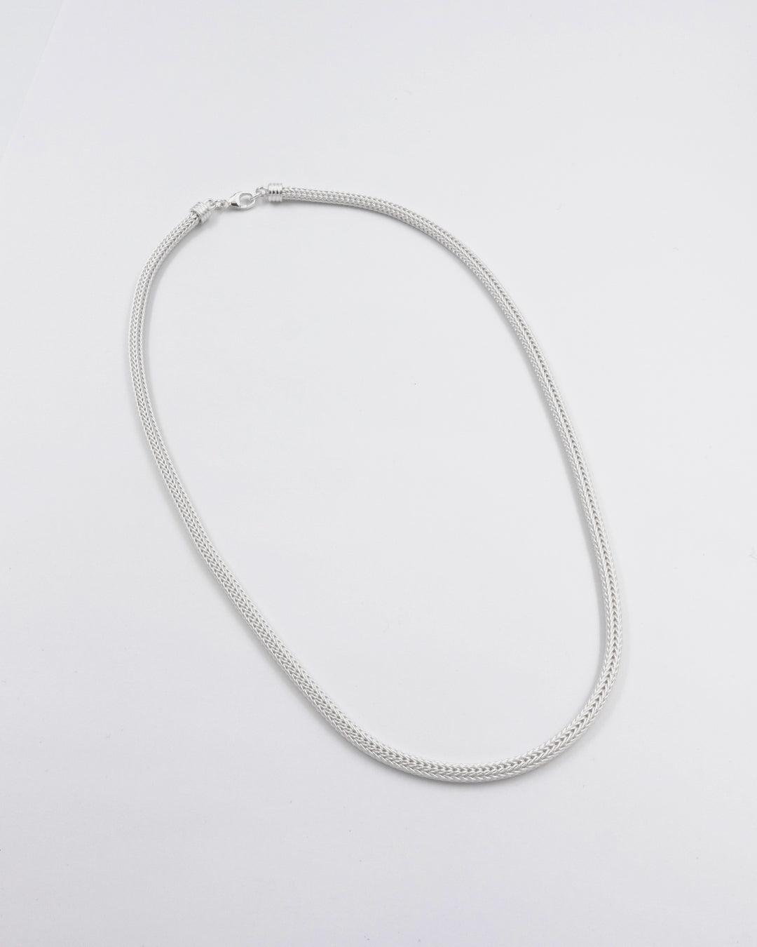 Held mesh chain thick clear silver