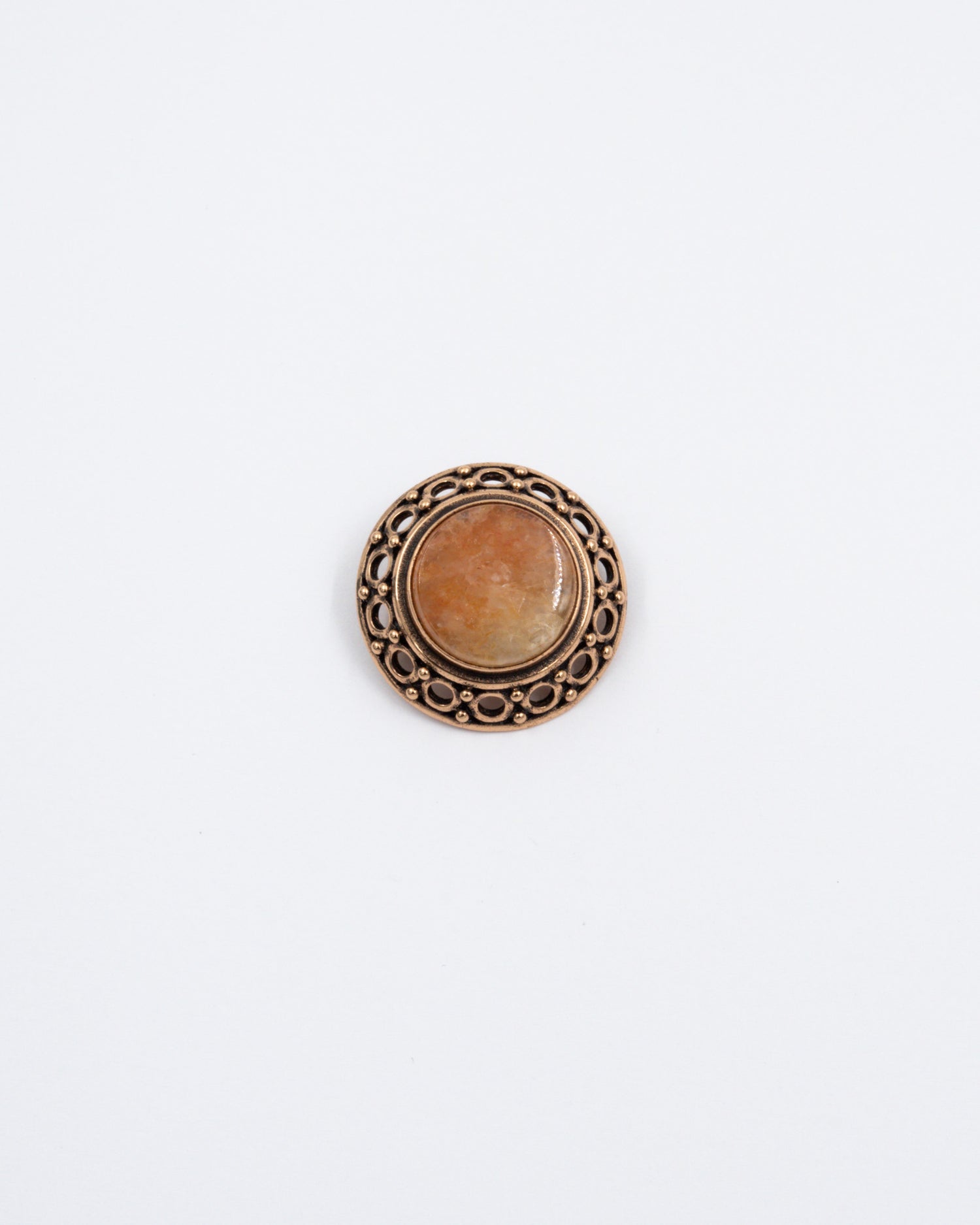 Pidetty 1515/3-rintakoru pronssi aurinkokvartsi