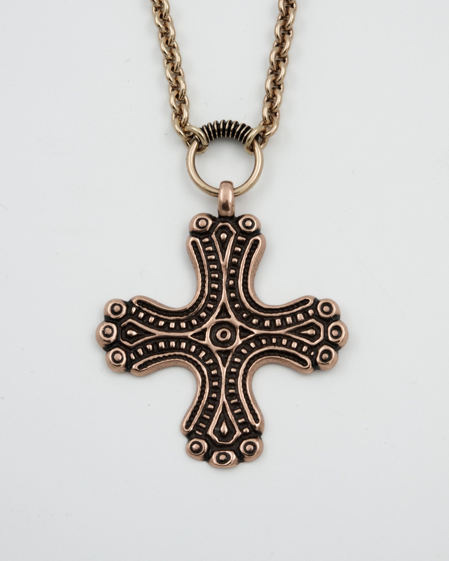 Kept Kaarina's cross 70 cm bronze