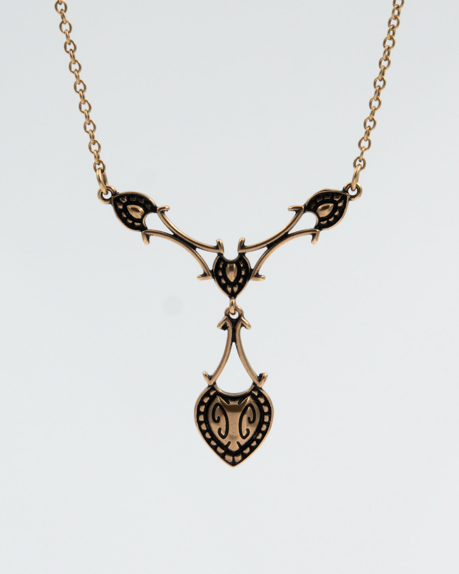 Preloved Helinä necklace 45 cm bronze