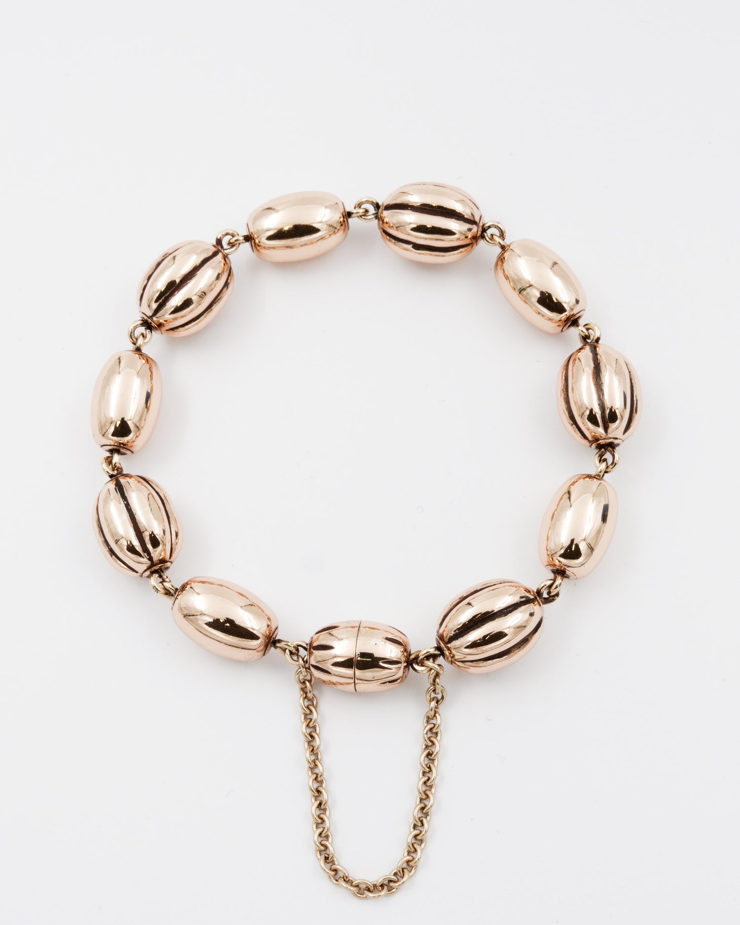 Pidetty Halikon käädyn rannekoru pronssi 11-osainen