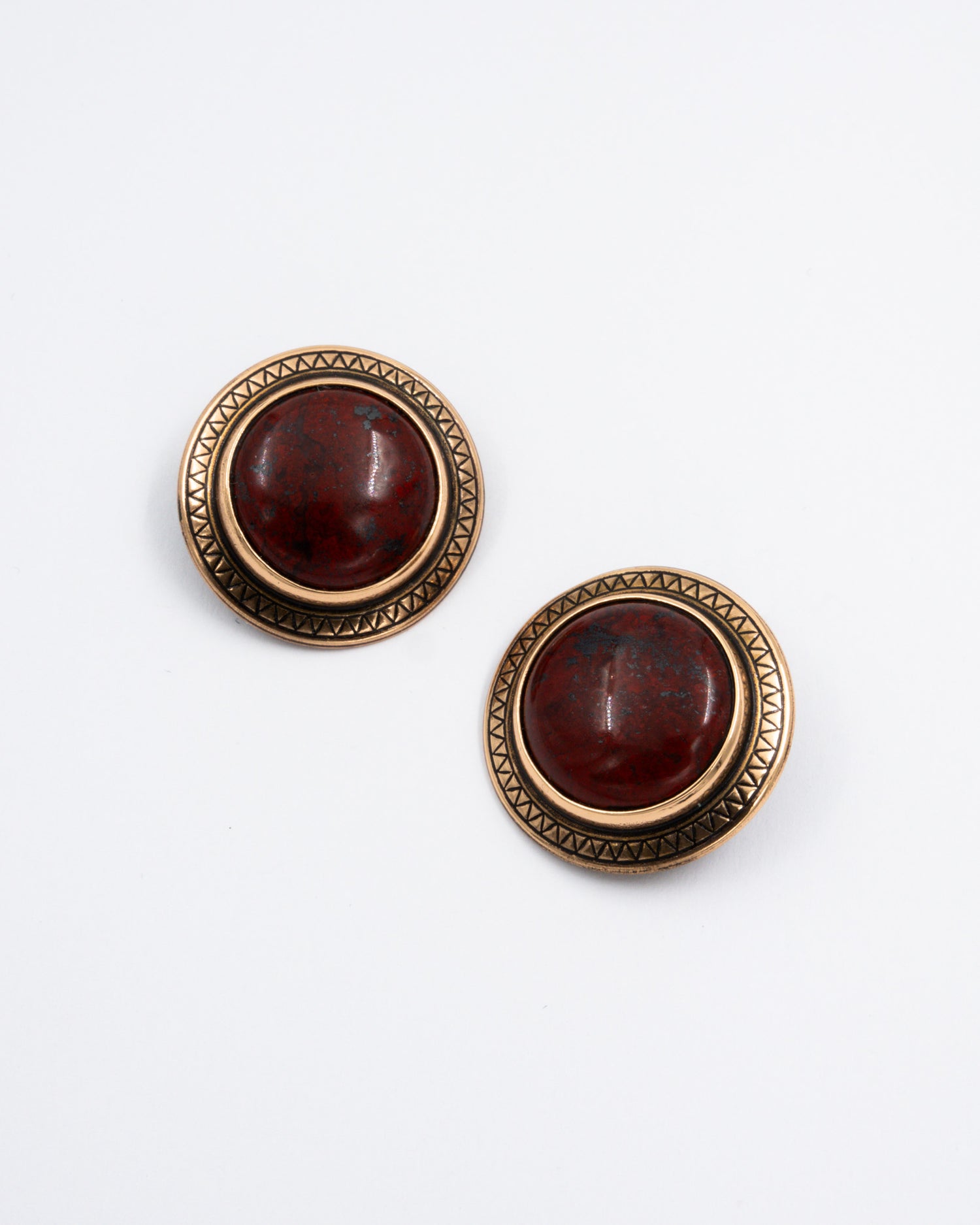 Pidetty kivikorvakorut 1588 jaspis klipsi