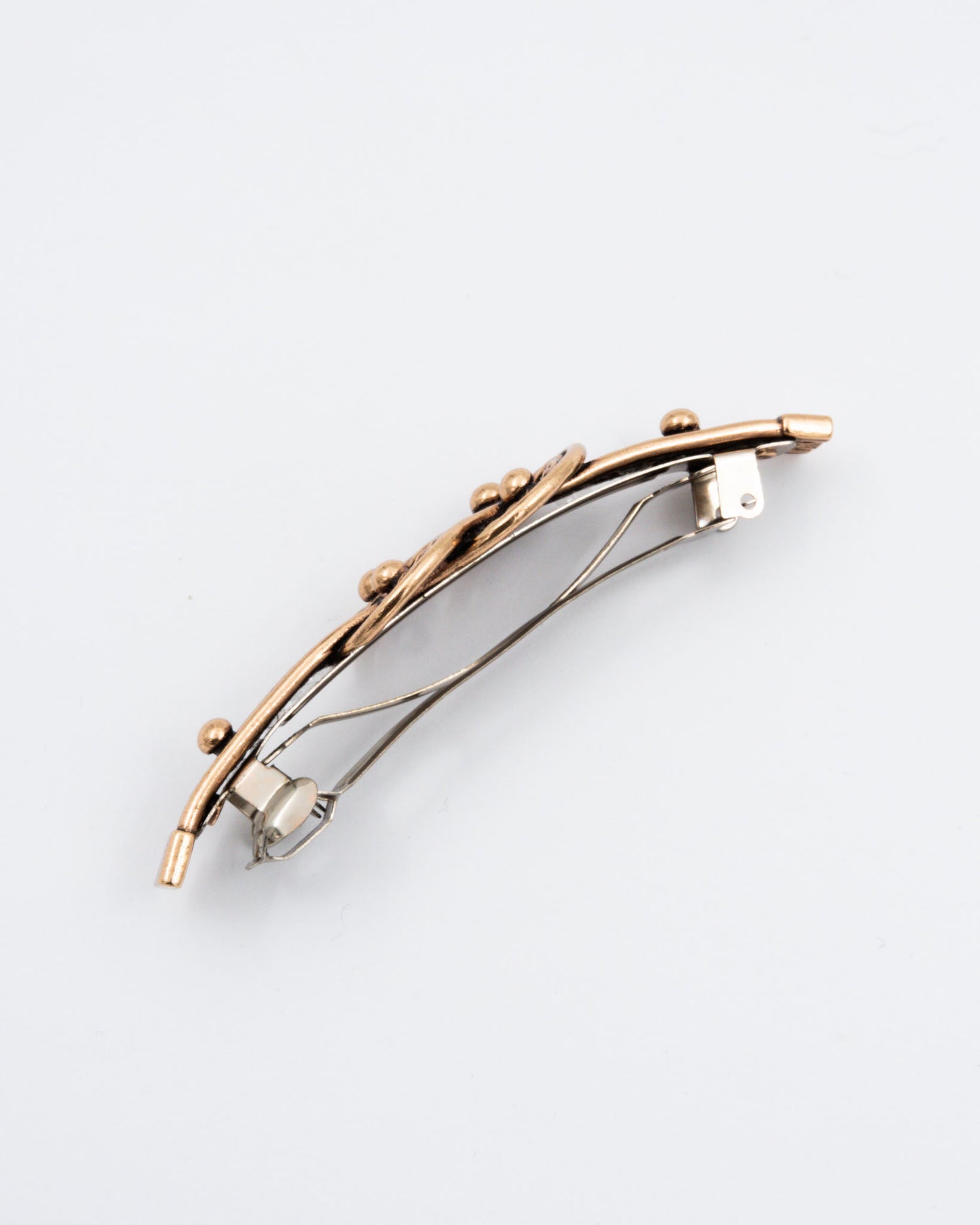 Pidetty Teljänneito-hiussolki pronssi