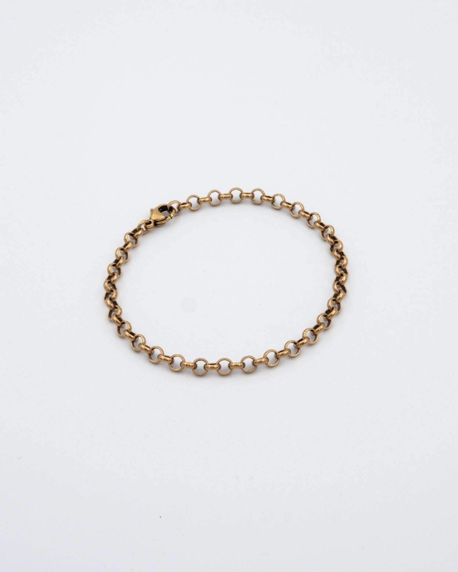 Pidetty papuranneketju pronssi