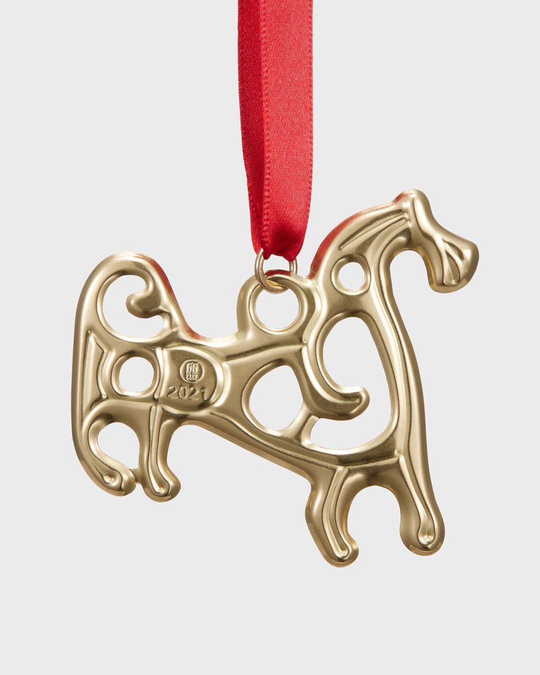 Christmas Ornament 2021 Horse from Suomussalmi bronze