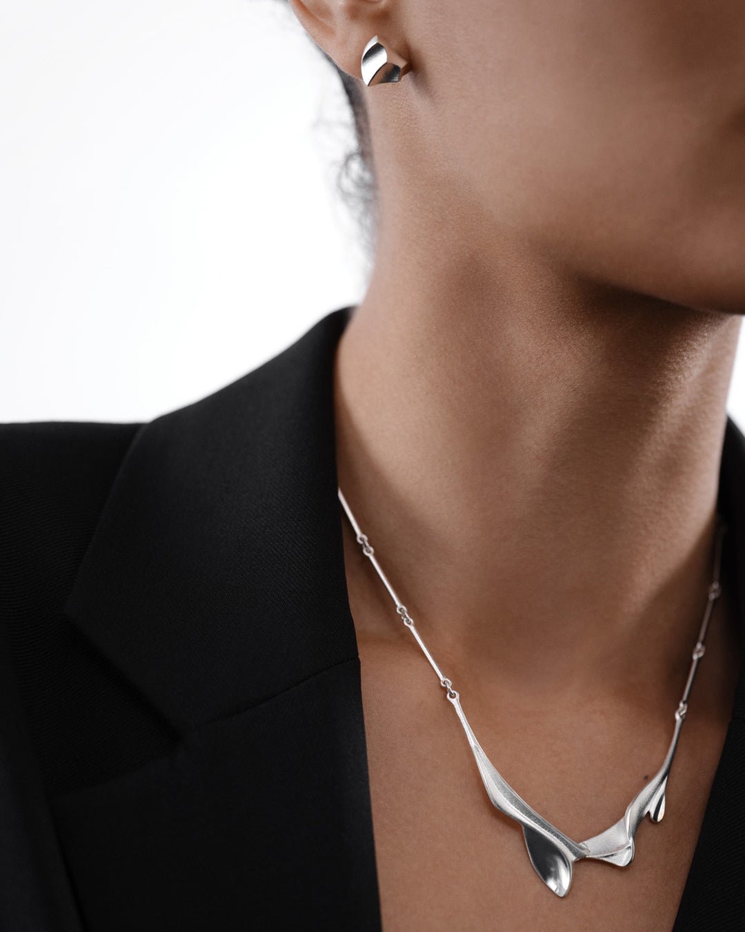 Arieta-korvakorut hopea puolipari vasen