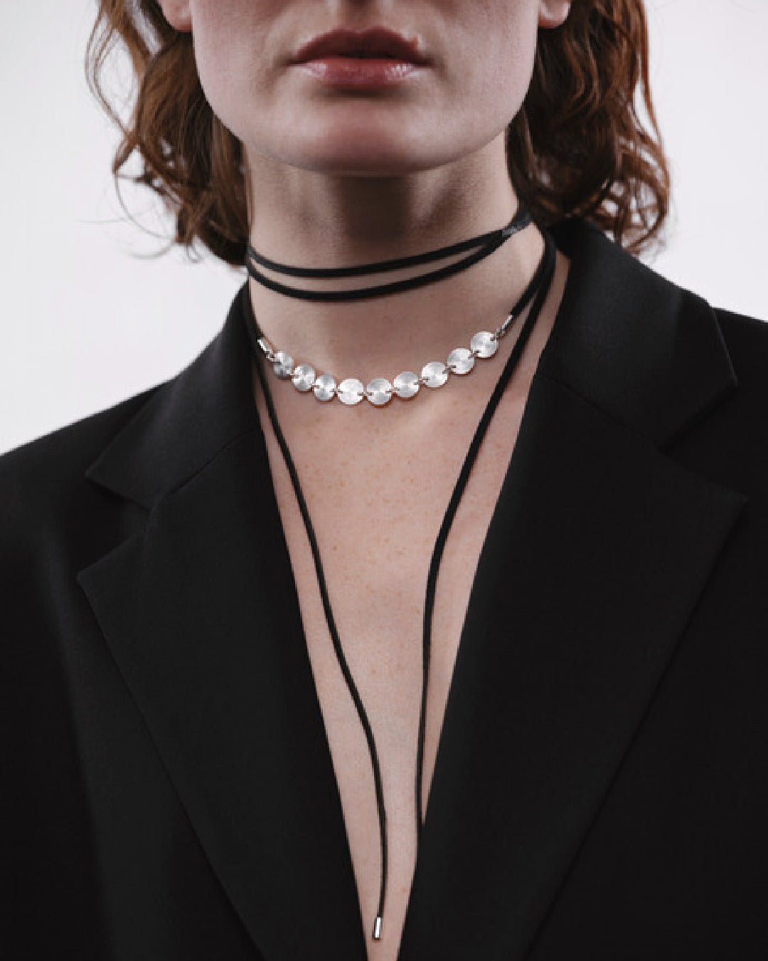 Kosmos choker silver