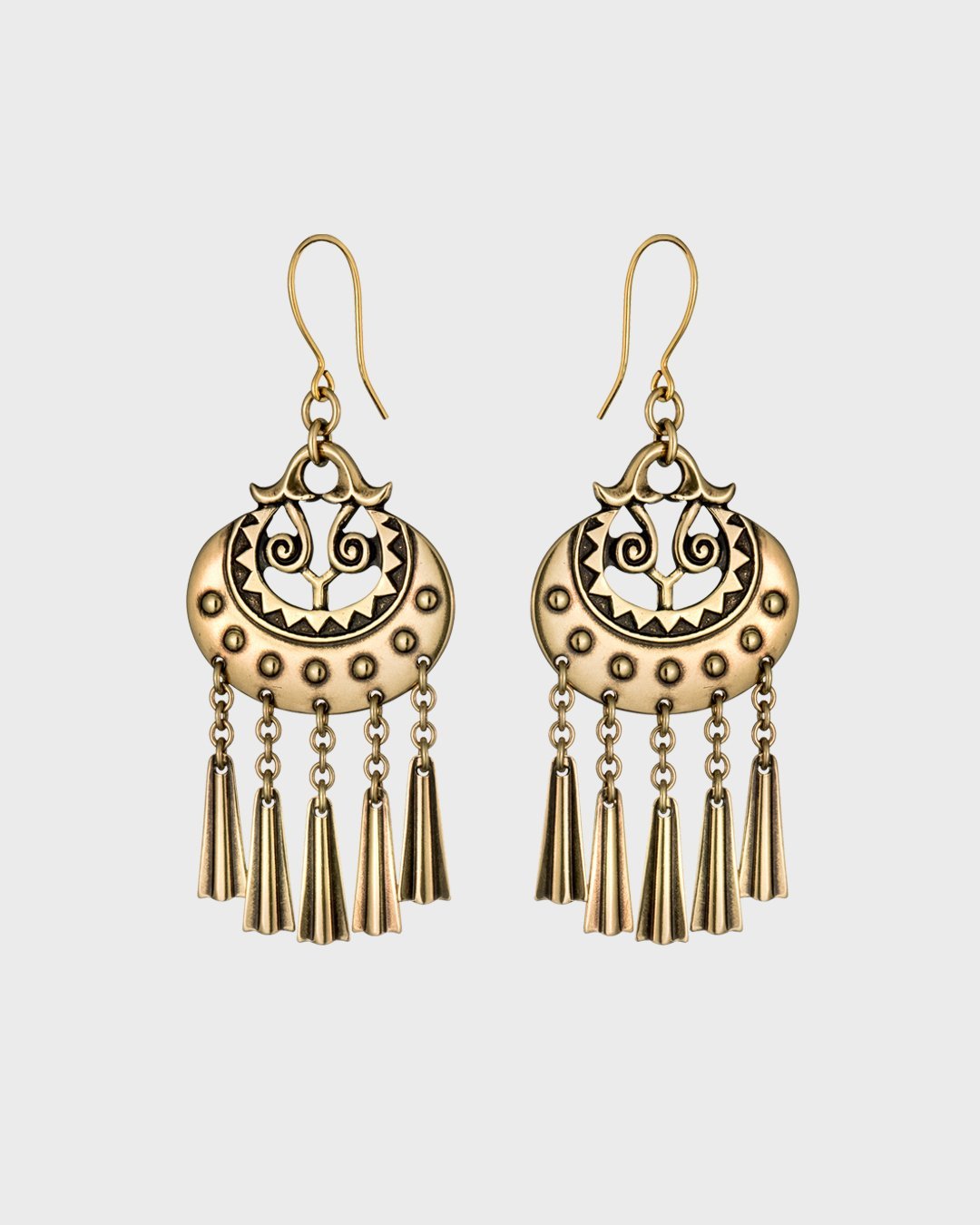 Kuutar-korvakorut suuret – Kalevala-koru