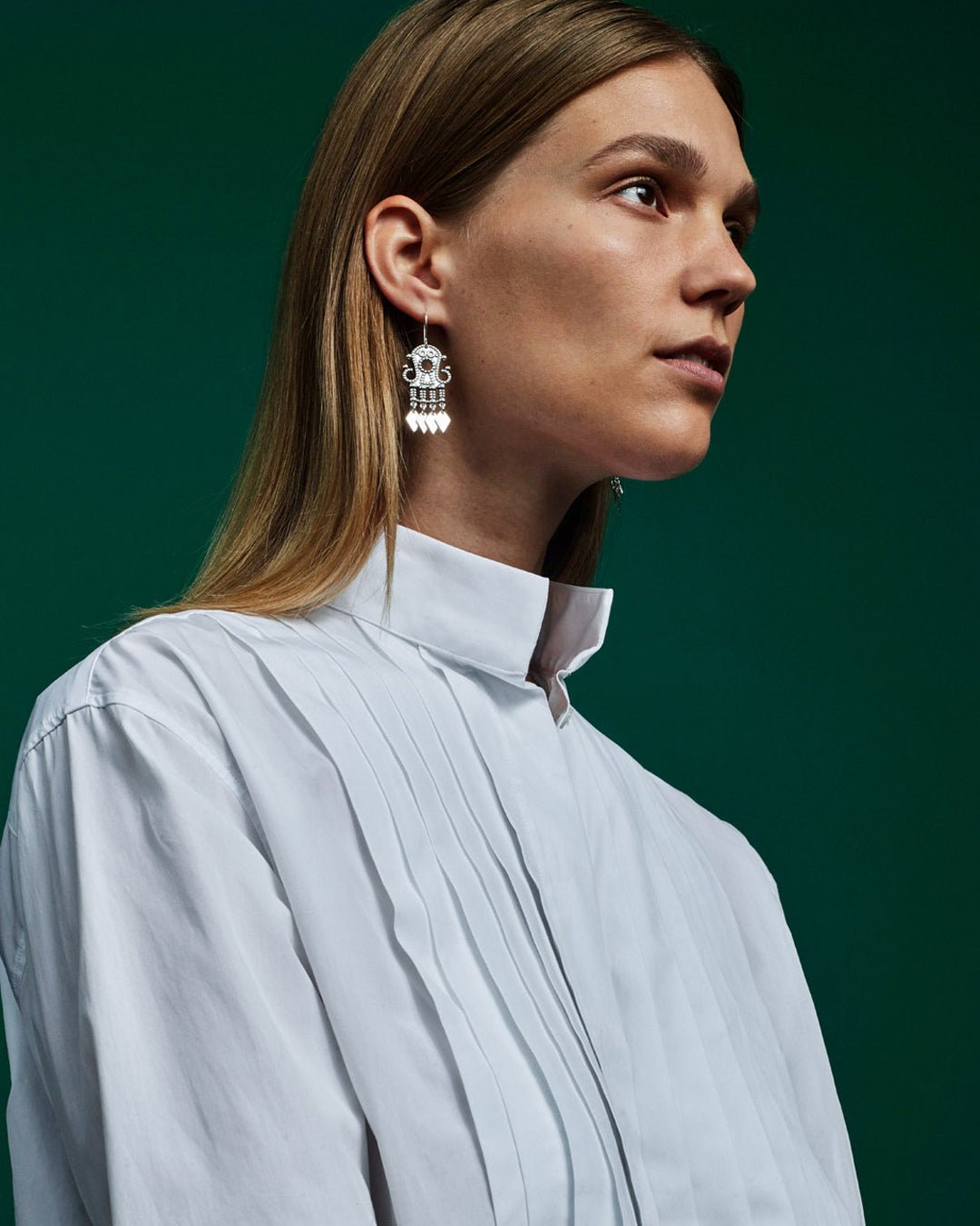 Jewelry from Petsamo Earrings silver