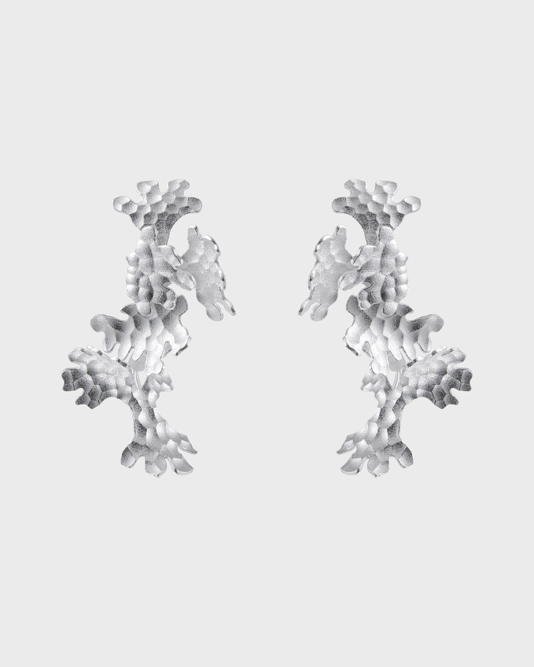 Tundra-korvakorut 2-osainen hopea