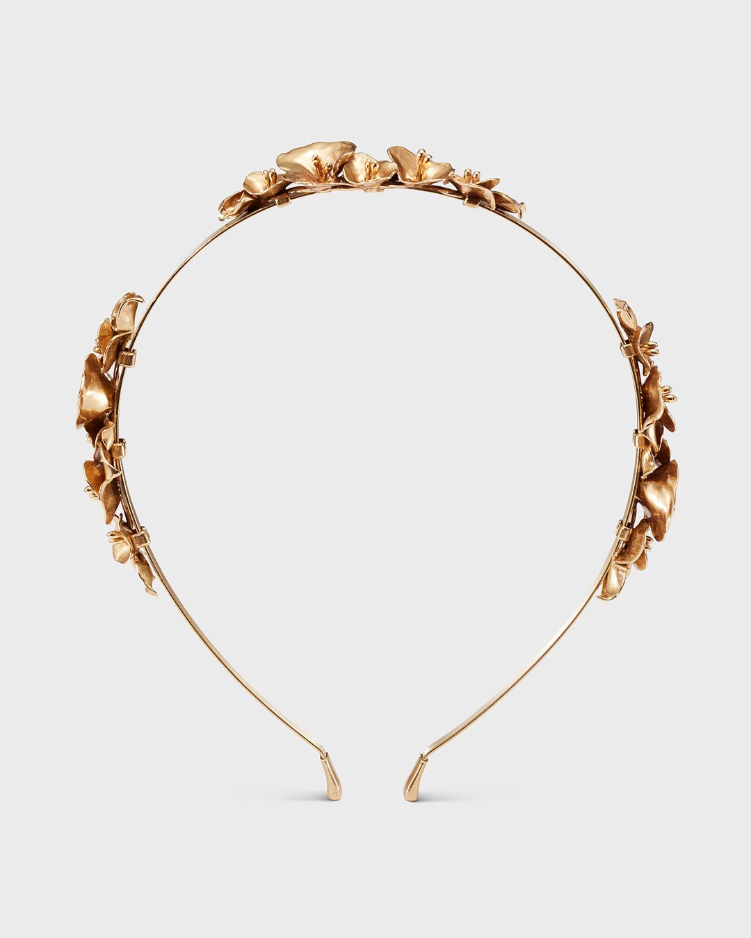 Summer Night Rose Hairband bronze