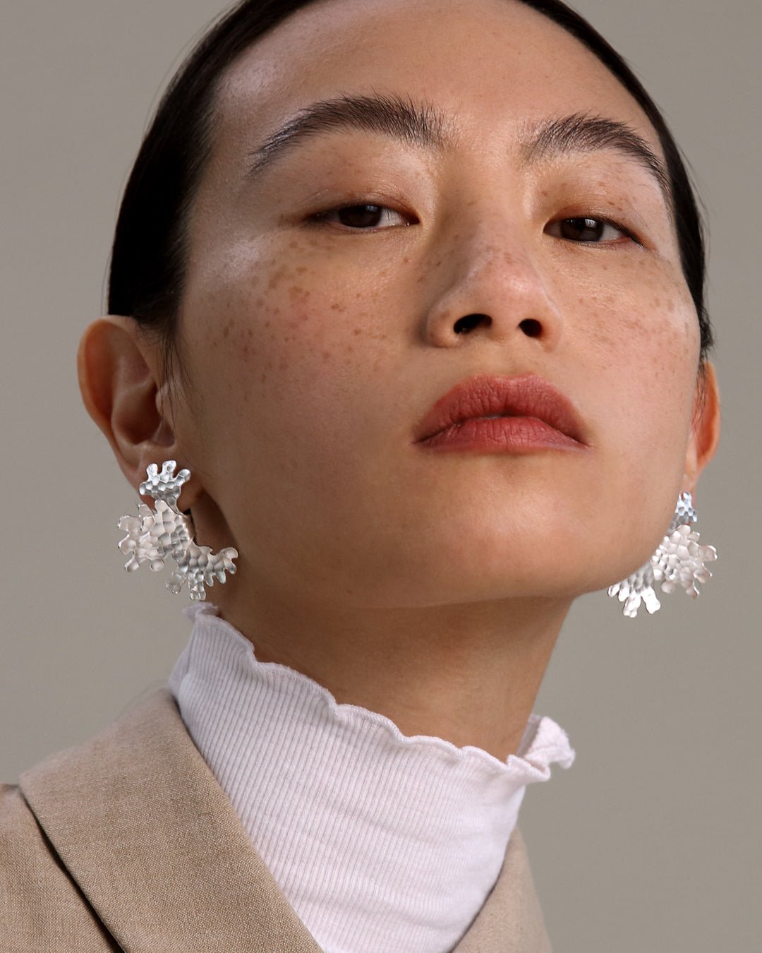 Tundra Earrings Silver