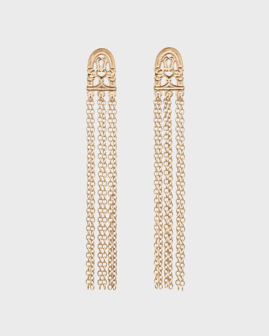 Paratiisi-korvakorut pronssi