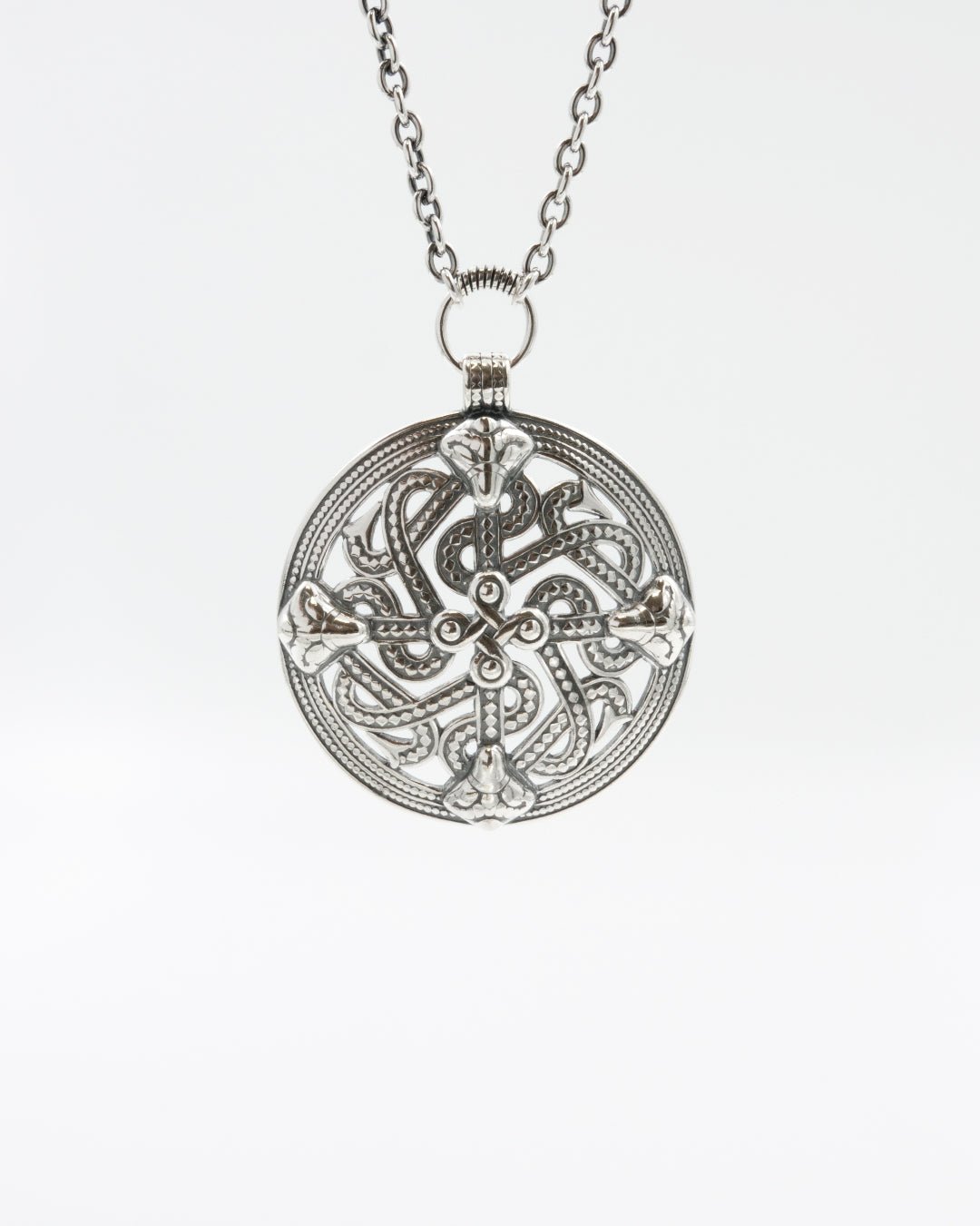 Held pendant from the Viking age 70 cm silver