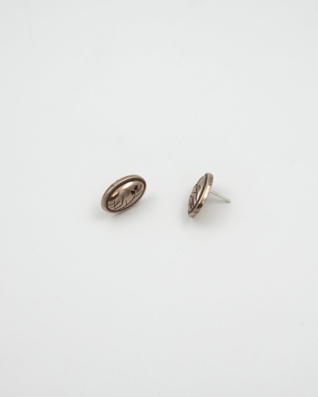 Held Women's power earrings bronze
