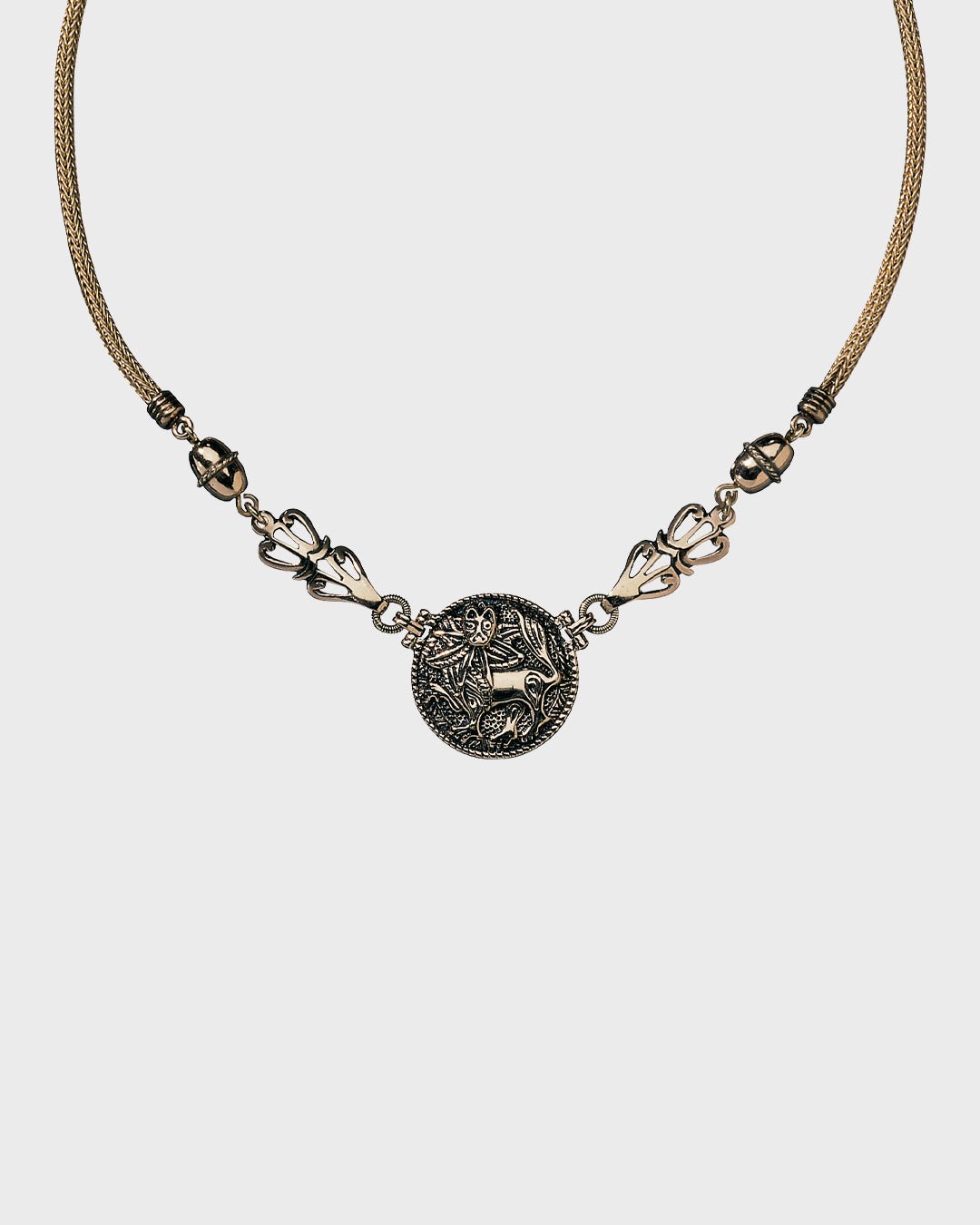 Aurinkoleijona-kaulakoru