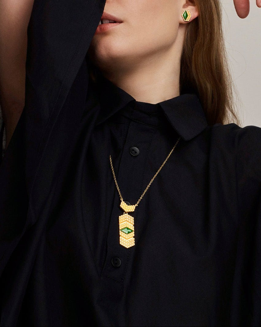 Tree Spirit Stud Earrings Bronze