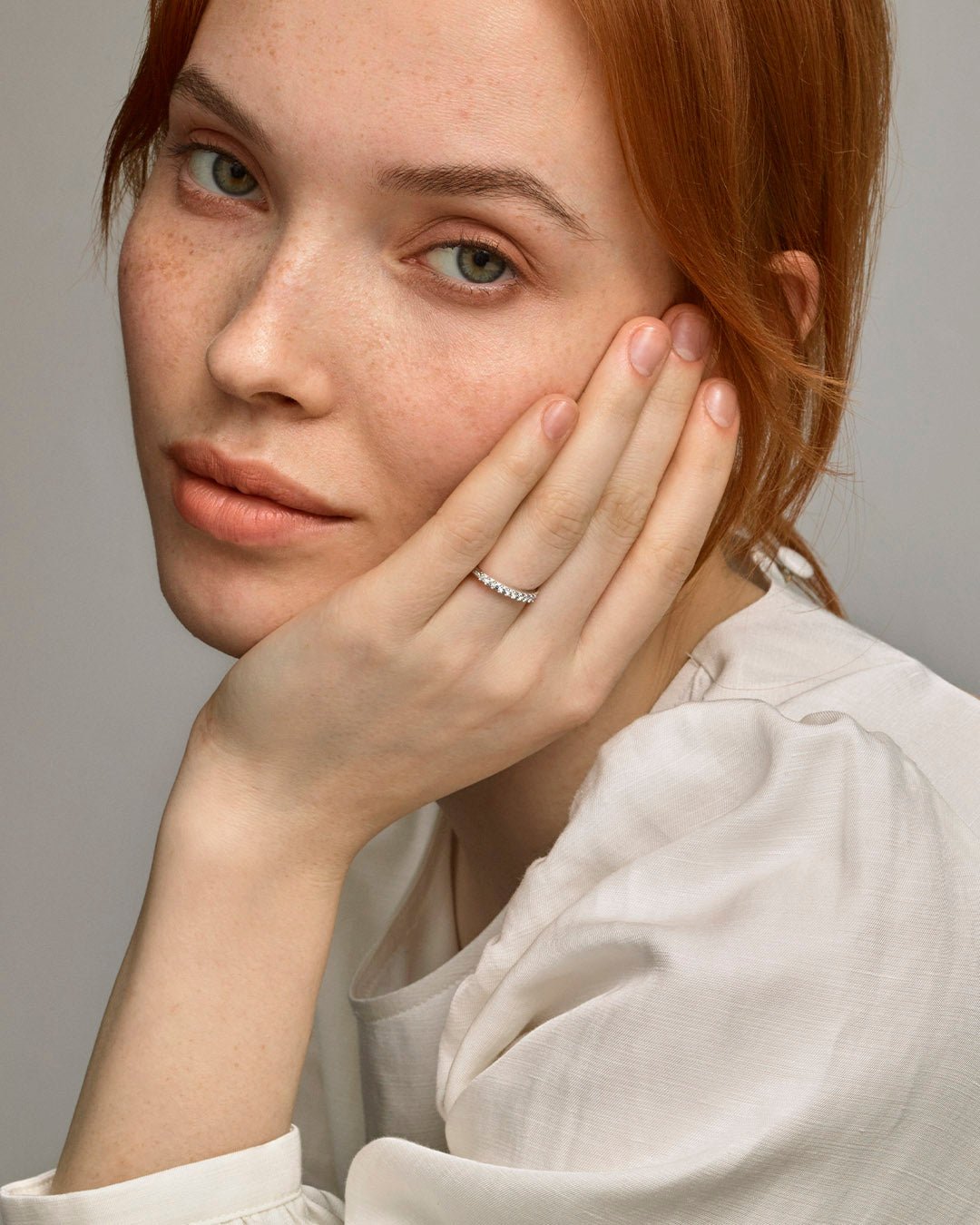 Heritage Diamond Ring 9 x 0.02 ct gold