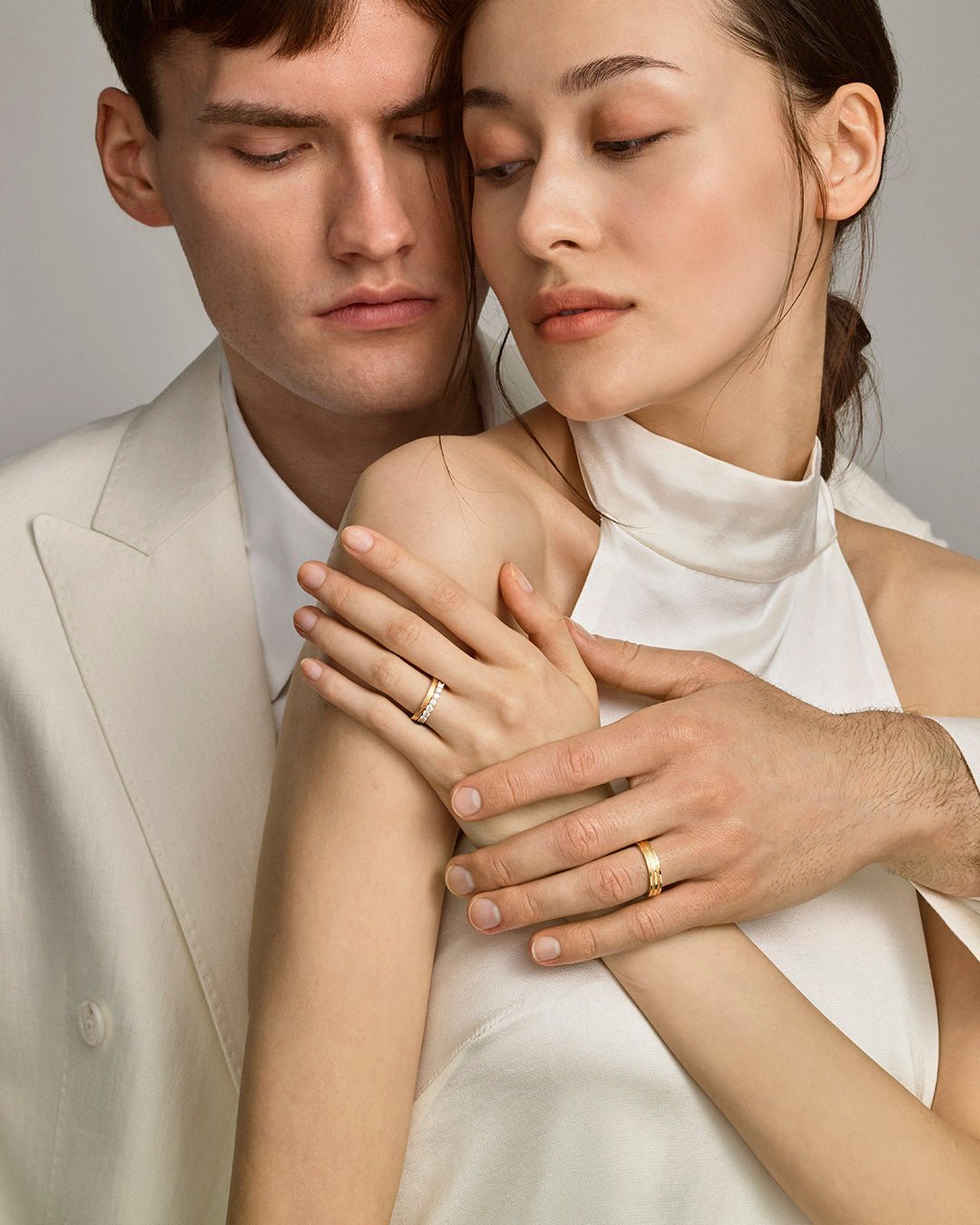 Heritage Diamond Ring 7 x 0.06 ct gold