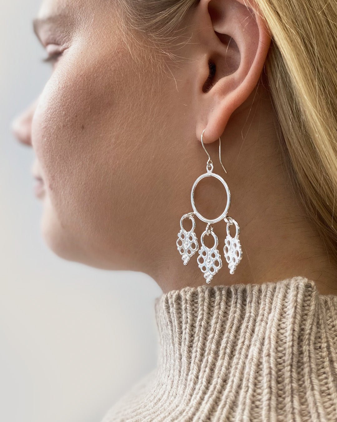 Jewelry from Lapland Earrings Silver