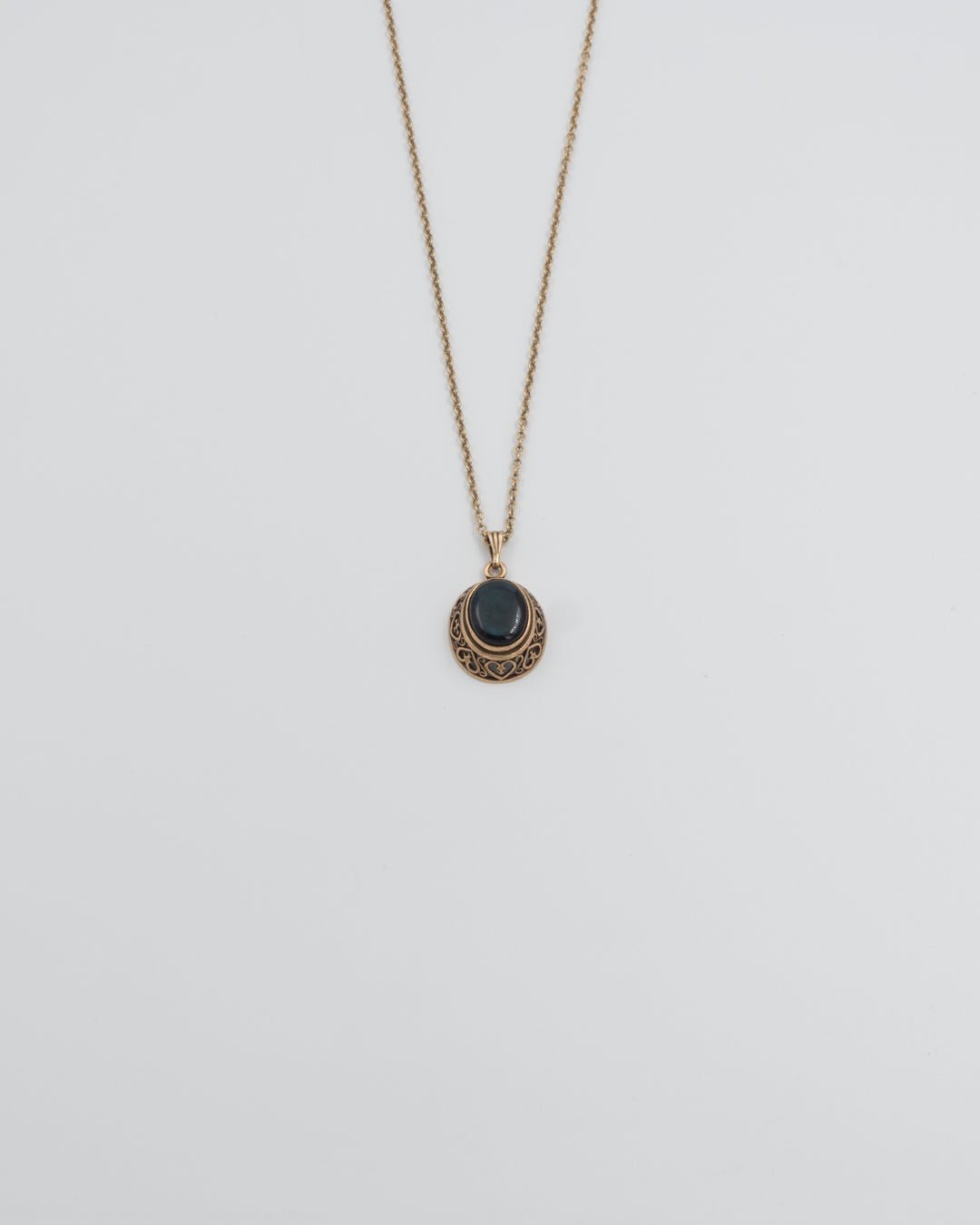 Pidetty kiviriipus 60cm pronssi spektroliitti