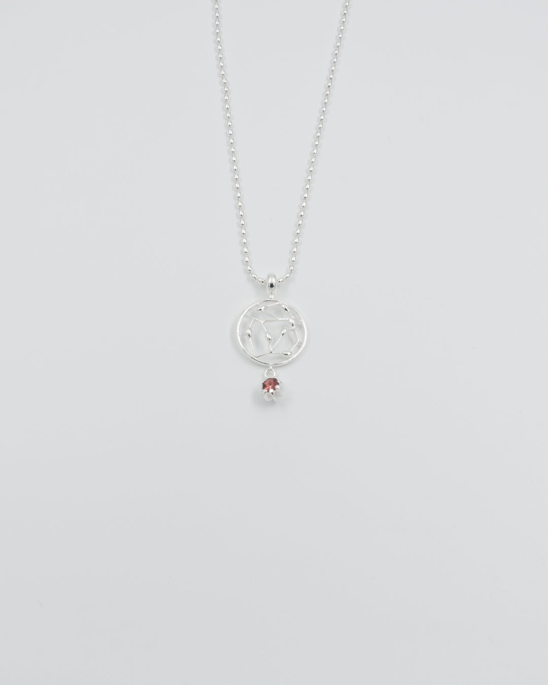 Kept Carmen pendant small 42 cm silver