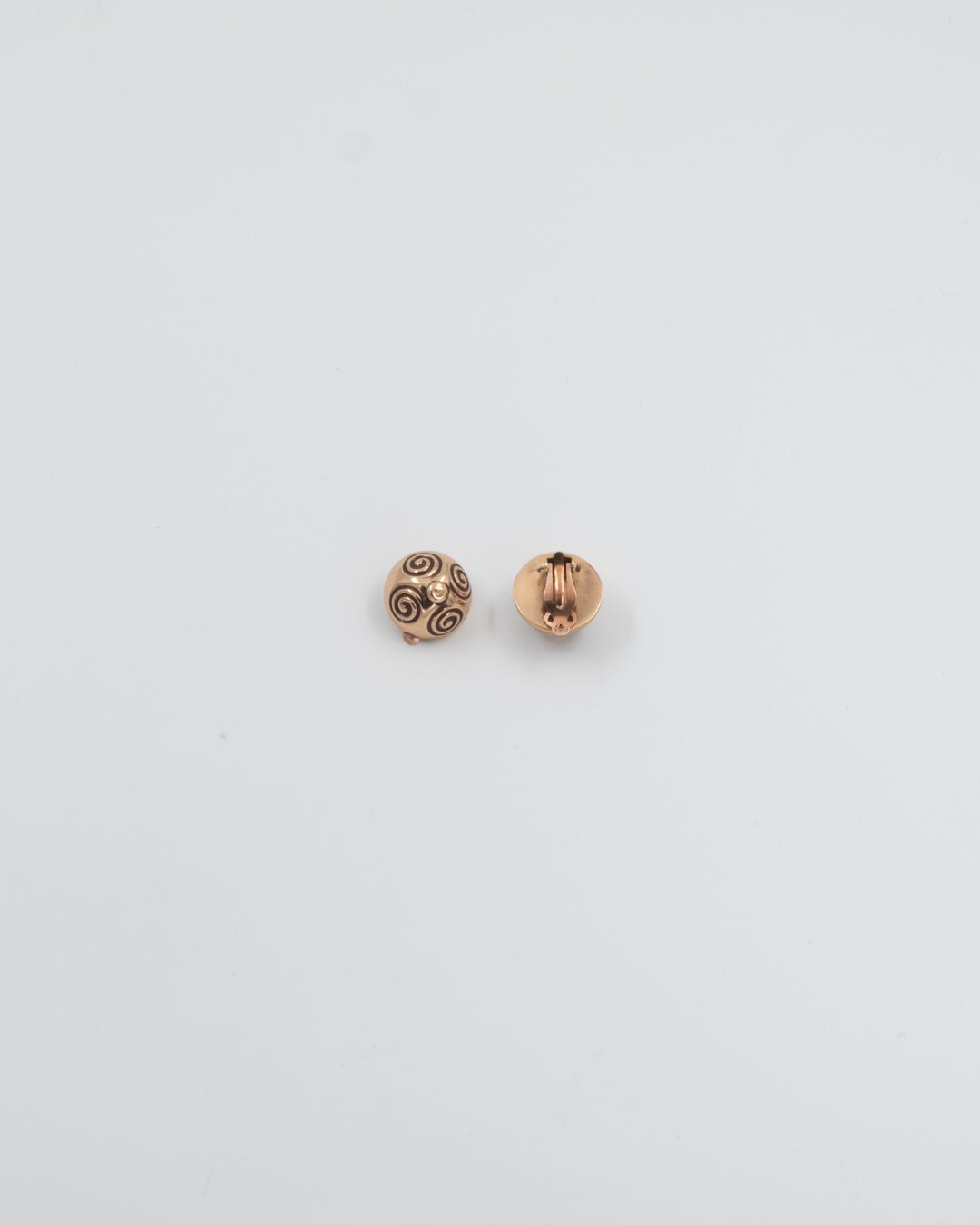 Kept Halikon earrings clip bronze