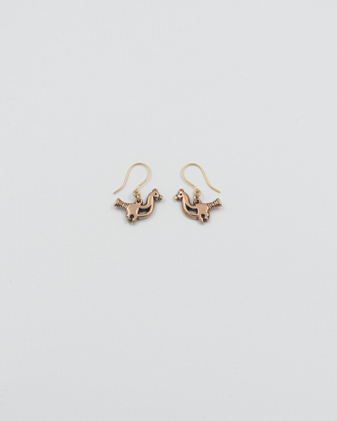 Held Lintunen earrings bronze