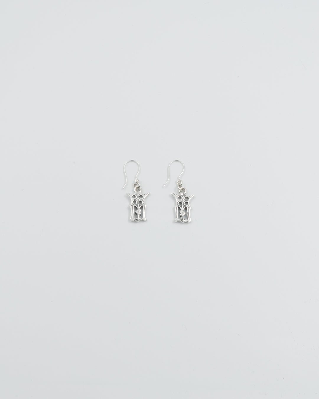 Kept Virgin Mary earrings silver