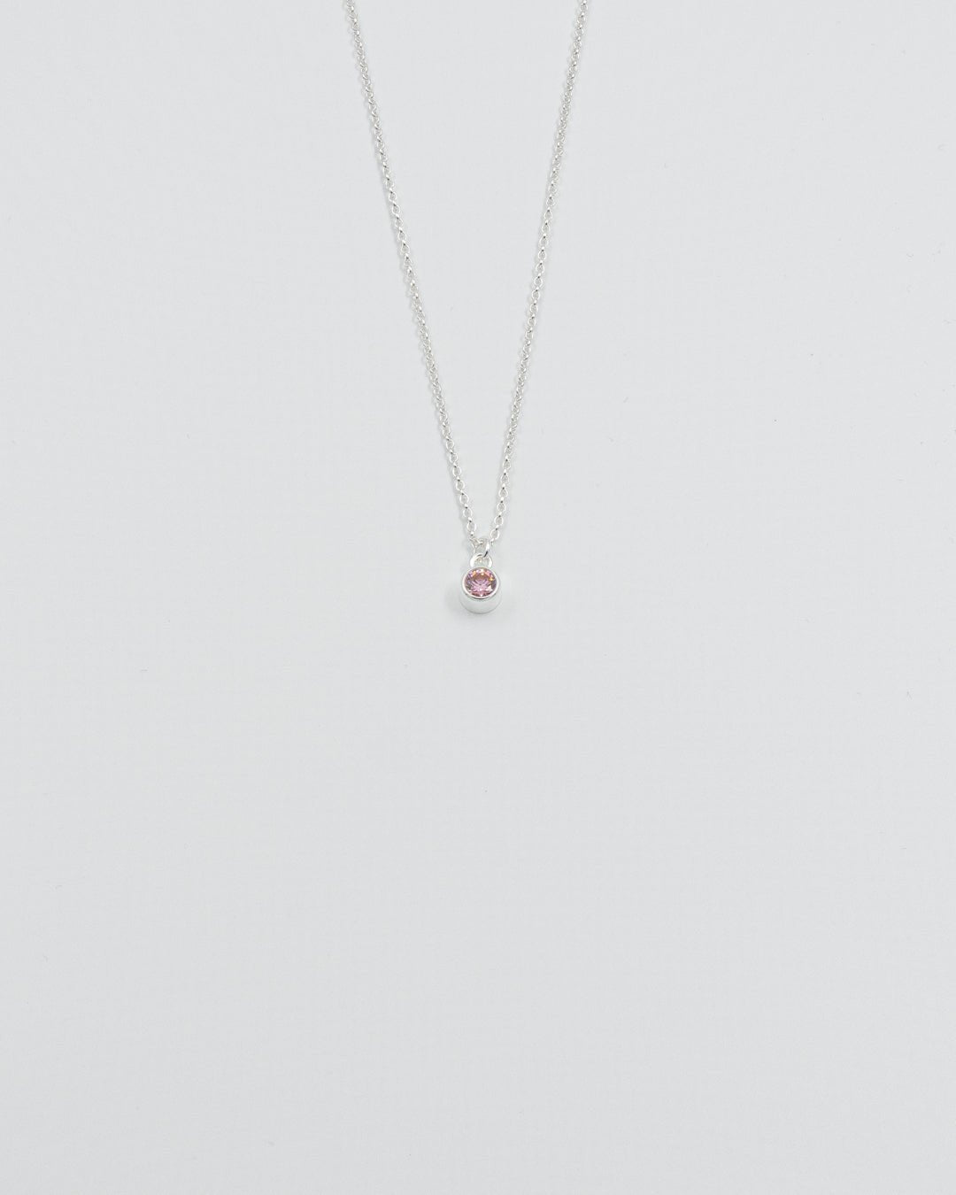 Kept Pink ribbon 2016 pendant 45 cm silver