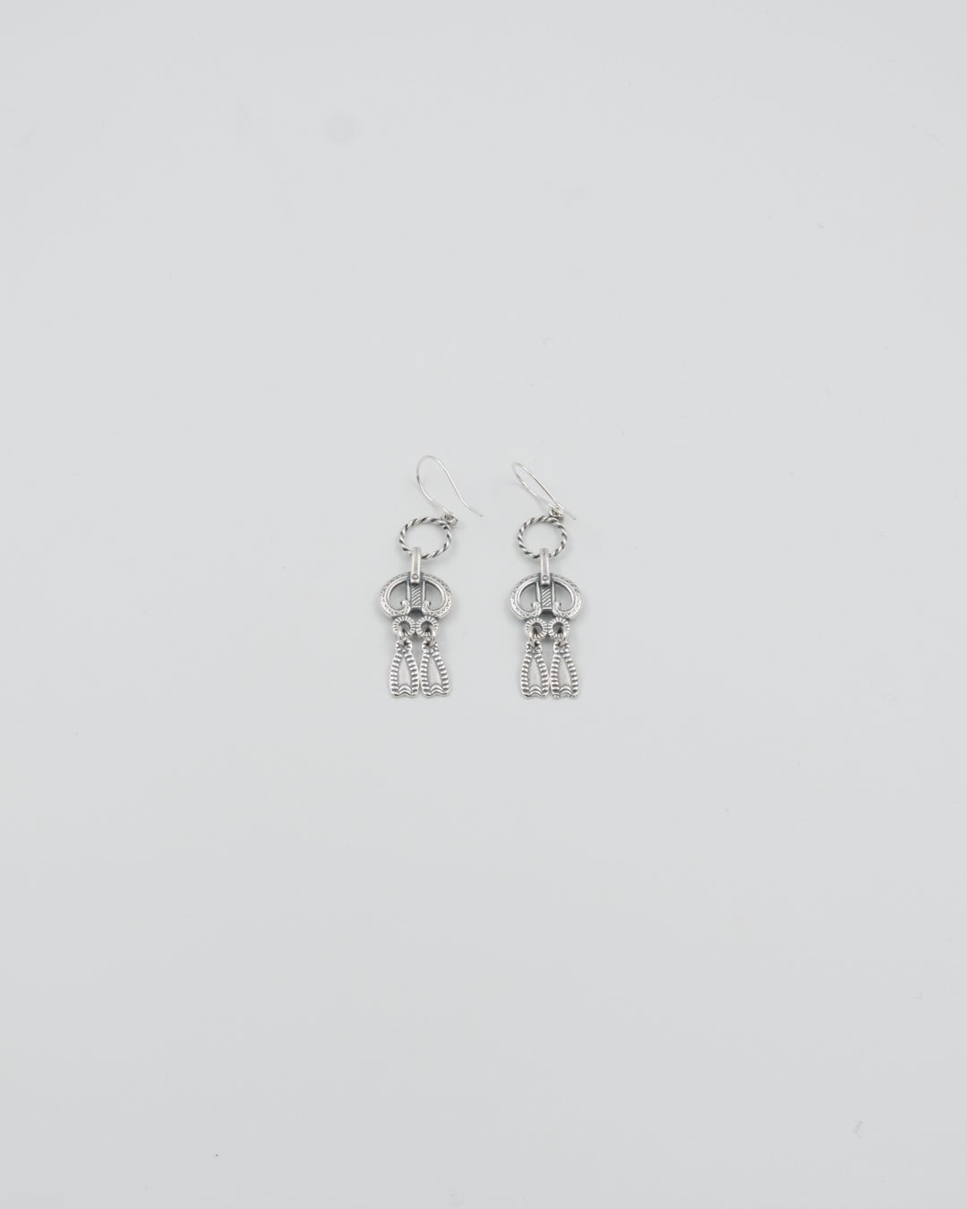 Kept Viipur rinkilä earrings silver