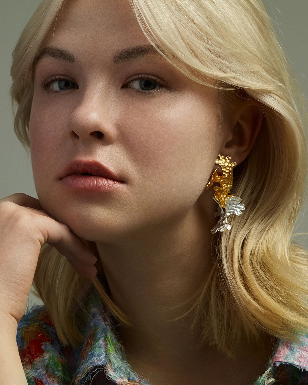 Tundra Earrings Extension Piece Silver