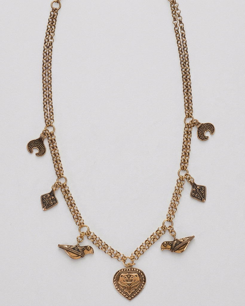 Kept Aarrekääty necklace 90 cm bronze