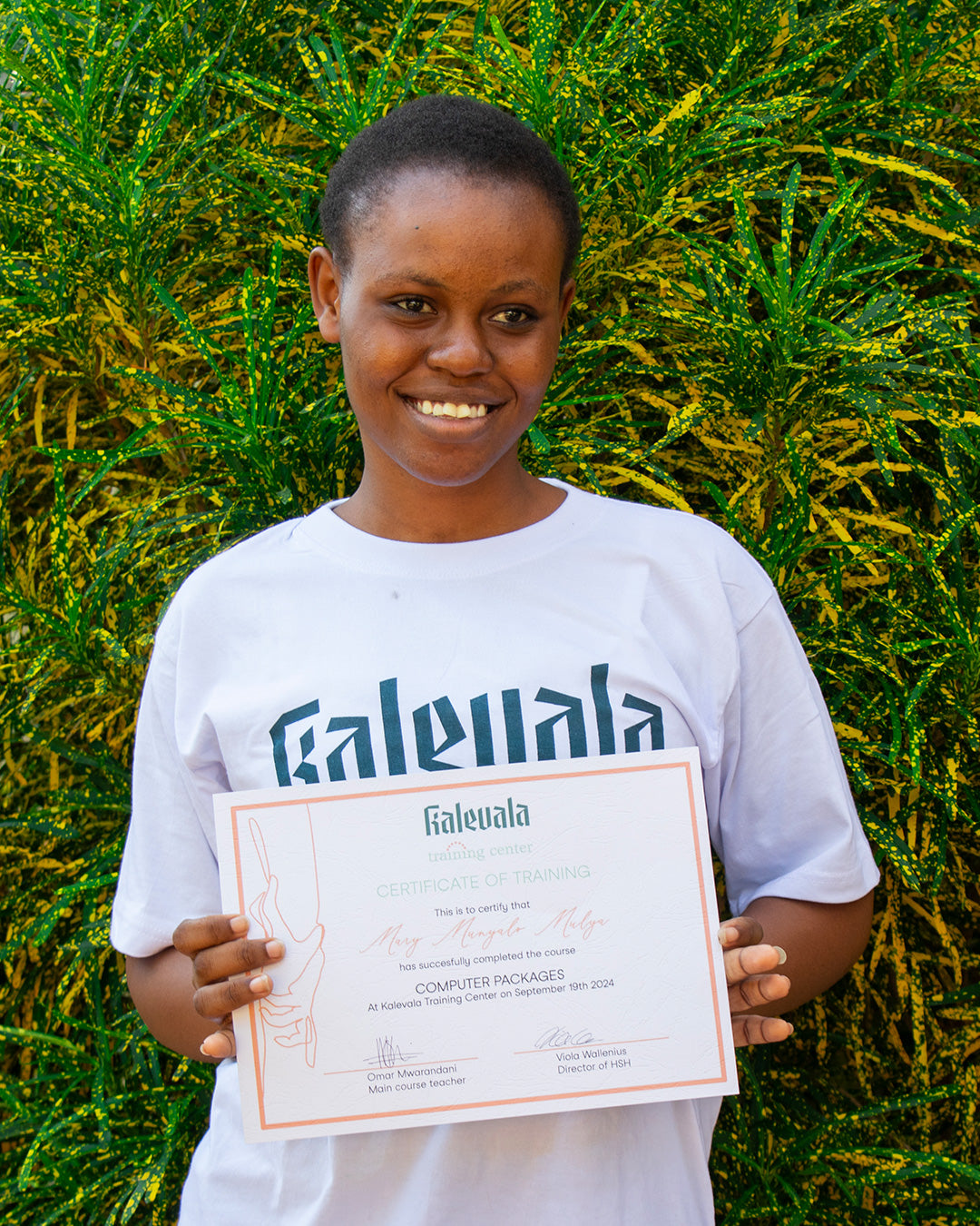 Marry Munyalo Kalevala Training Center 