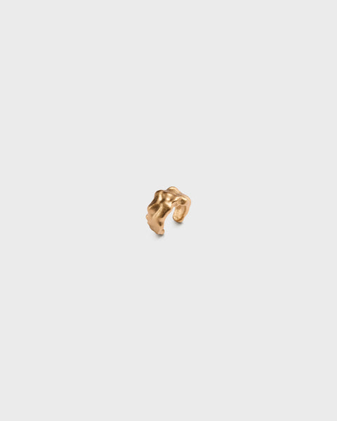 Itu earcuff silver gold-plated