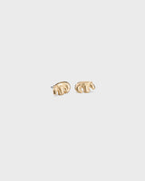 Kalevala Bear single earring bronze left