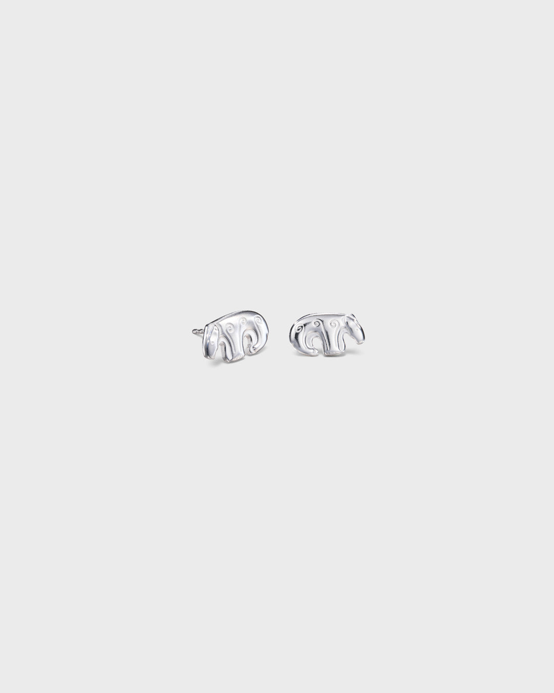 Kalevala Bear earrings silver