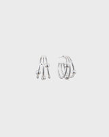 Kehät earrings small silver single earring right